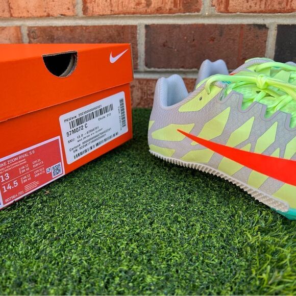 Nike Zoom Rival S 9 Track and Field Shoes size 13 - Picture 3 of 7